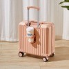 Can be boarded in a small suitcase, a small 18 inch women's suitcase, a travel mini password box, and a 20 inch non consignment trolley box 