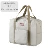 Luggage bag with large capacity, foldable travel bag, portable luggage bag, women's simple short distance trolley, handbag, travel bag 