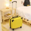 Password box, small 20 inch lightweight boarding suitcase, men's small suitcase, women's 18 inch travel leather suitcase 