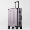 New aluminum magnesium alloy trolley box, 24 inch travel box, 20 inch luggage box, 29 inch men's metal suitcase 