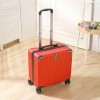 18 inch female luggage box with universal wheels and trolley box, password travel box, male suitcase 