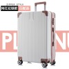 Luggage box, men's and women's trolley box, vintage box, aluminum frame box, password box, universal wheel box 