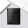 Men's Wallet Short Multi functional Zipper Vertical Small Wallet Multi functional Mini Change Bag Youth Wallet 