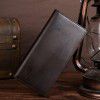 New top layer cowhide wallet, hand painted retro leather leisure wallet, handbag, men's leather wallet 