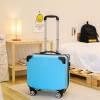 18 inch female luggage box with universal wheels and trolley box, password travel box, male suitcase 