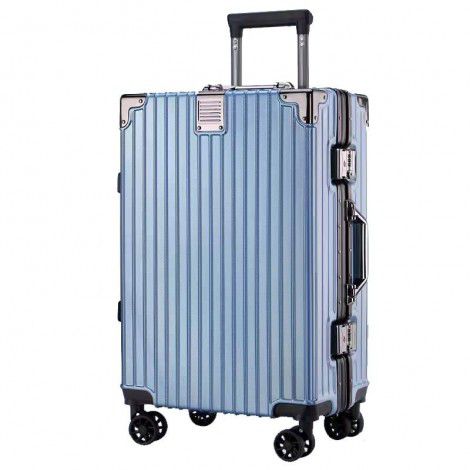 Luggage 20/24 inch trolley box, password lock box, boarding box, aluminum resistant frame, men's and women's travel box 