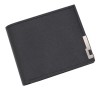 Men's Short Wallet Korean Edition Iron Edge Youth Men's Horizontal Multi Card Wallet Trendy Card Bag 