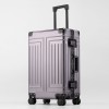 New aluminum magnesium alloy trolley box, 24 inch travel box, 20 inch luggage box, 29 inch men's metal suitcase 