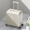 Aluminum frame 18 inch suitcase, small female sensory board, small password box, trolley box, male 20 