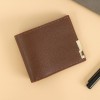 Men's Short Wallet Youth Men's Horizontal Multi slot Money Clip Trendy Card Bag 