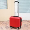 Password box, small 20 inch lightweight boarding suitcase, men's small suitcase, women's 18 inch travel leather suitcase 
