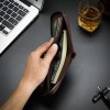 Wallet men's driver's license foreskin cover retro and simple men's casual short wholesale wallet multifunctional zipper card bag 
