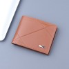 Wallet card bag integrated men's 30% discount wallet large capacity short wallet minimalist men's leather wallet wallet 