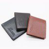 Men's Wallet Short PU Leather Fashion Zero Wallet 