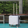 Password box, small 20 inch lightweight boarding suitcase, men's small suitcase, women's 18 inch travel leather suitcase 