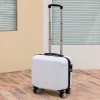 Password box, small 20 inch lightweight boarding suitcase, men's small suitcase, women's 18 inch travel leather suitcase 