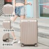 Trolley box, suitcase, travel box, universal wheel zipper, 20, sturdy, durable, password leather box, 24 inches, for both male and female students 