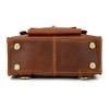 Men's Leather Backpack retro flip backpack Crazy Horse Leather multifunctional Single Shoulder Messenger Bag multipurpose handbag 