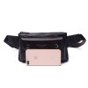Xiaoduoli Leather Men's waist bag multifunctional mobile phone waist bag leisure cowhide Korean version trendy men's chest Bag Messenger Bag 