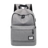 New Backpack Trendy Men's Backpack Casual Canvas Simplified Korean Edition Backpack Large Capacity Middle School Student backpack 