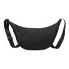 Large capacity nylon bag for women with simple cow pattern crossbody bag, wide shoulder strap, single shoulder dumpling bag 
