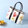 Women's Large Capacity Epiphyllum Handheld Tote Bag Fashion Oxford Cloth Printed Shopping Bag Women's Bag 