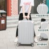 Trolley box, suitcase, travel box, universal wheel zipper, 20, sturdy, durable, password leather box, 24 inches, for both male and female students 