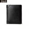 Men's Wallet Short Multi functional Zipper Vertical Small Wallet Multi functional Mini Change Bag Youth Wallet 