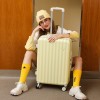 Luggage box, female trolley box, male inch, large capacity, student password, travel leather box 