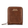 Wallet men's driver's license foreskin cover retro and simple men's casual short wholesale wallet multifunctional zipper card bag 