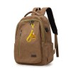 Backpack for women, commuting bag for men, casual student backpack, canvas bag, large capacity USB computer bag, backpack 