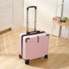 18 inch female luggage box with universal wheels and trolley box, password travel box, male suitcase 