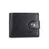 Men's Wallet Multi functional Short Wallet PV Leather Magnetic Buckle Zero Wallet 