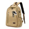 Backpack for women, commuting bag for men, casual student backpack, canvas bag, large capacity USB computer bag, backpack 