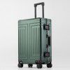 New aluminum magnesium alloy trolley box, 24 inch travel box, 20 inch luggage box, 29 inch men's metal suitcase 