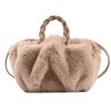 Women's Bag Crossbody Plush Soft Cloud Bag Versatile Women's High Quality Handheld Drawstring Shoulder Bag 