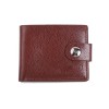 Men's Wallet Multi functional Short Wallet PV Leather Magnetic Buckle Zero Wallet 