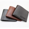 Men's Wallet Short PU Leather Fashion Zero Wallet 