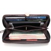 Zipper long wallet, casual trendy men's handbag, mobile phone zero wallet, small handbag 