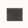 Retro Crazy Horse Skin Genuine Leather Wallet Short Men's Money Clip, Hand Holding Zero Wallet, Multi functional USD Card Clip Bag 