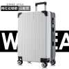 Luggage box, men's and women's trolley box, vintage box, aluminum frame box, password box, universal wheel box 