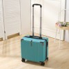 Password box, small 20 inch lightweight boarding suitcase, men's small suitcase, women's 18 inch travel leather suitcase 