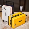 Password suitcase, female large capacity brake lever box, male 28 inch leather box, contrasting color travel box 