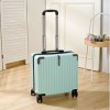 18 inch female luggage box with universal wheels and trolley box, password travel box, male suitcase 