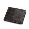 New Men's Wallet Personalized Men's Simple Crocodile Skin Hot Money Bag Short Multi Card Men's Wallet Wallet Wallet Wallet Wallet 