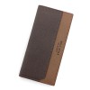 New men's wallet with large capacity, multiple card slots, dual color, 30% off, men's long wallet 