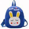 Children's backpack cartoon bunny canvas bag kindergarten children's backpack girl backpack 