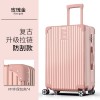Luggage box, men's and women's trolley box, vintage box, aluminum frame box, password box, universal wheel box 