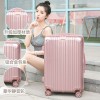Trolley box, suitcase, travel box, universal wheel zipper, 20, sturdy, durable, password leather box, 24 inches, for both male and female students 