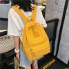 Simple and fashionable backpack for college students, campus artistic backpack 